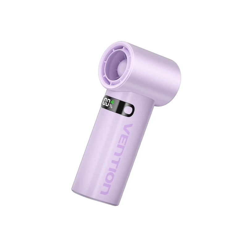 Vention PBE Ventilateur à main violet 17 000 tr/min LED 3000 mAh Vention PBE Ventilateur à main violet 17 000 tr/min LED 3000 mAh