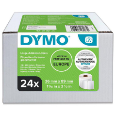 rouleaux étiquettes Dymo blancs multipack