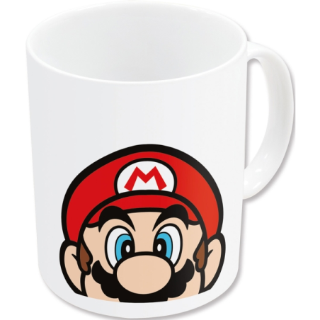 mug blanc Super Mario Safta