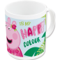 Mug céramique Peppa Pig 325 ml multicolore lave-vaisselle