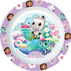 Service de table pour enfant Safta Gabby's Dollhouse multicolore en PVC