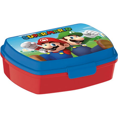 appareil à sandwichs Super Mario rouge