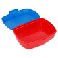 Appareil à sandwichs Super Mario sans BPA rouge et bleu Appareil à sandwichs Super Mario sans BPA rouge et bleu