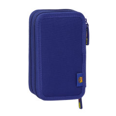 Trousse FC Barcelone 29 pièces 2 compartiments rouge bleu