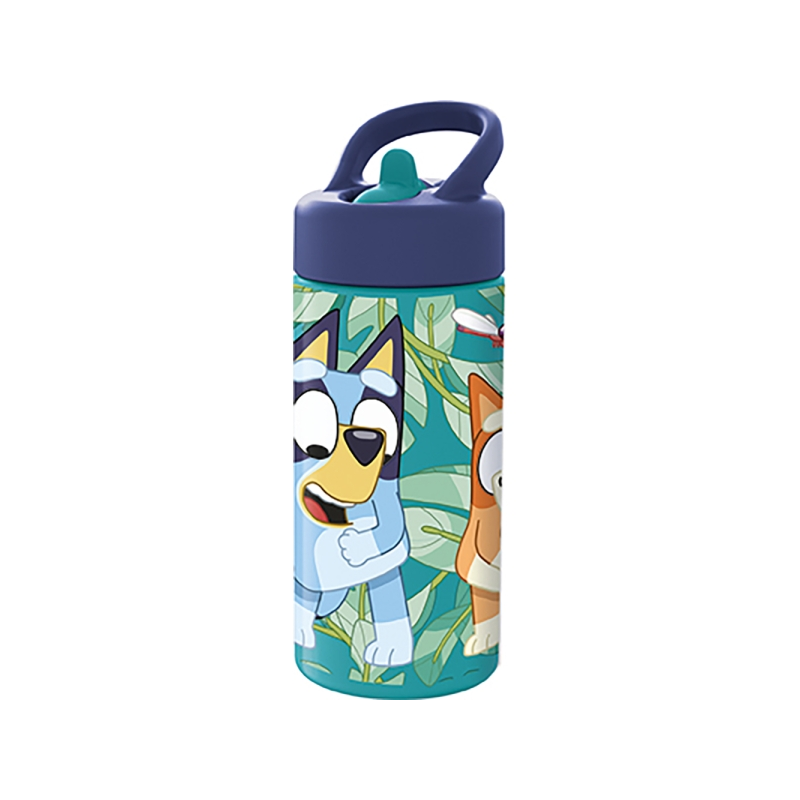 Bouteille Safta Bluey 410 ml bleue avec bouchon à vis Bouteille Safta Bluey 410 ml bleue avec bouchon à vis