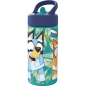 Bouteille Safta Bluey 410 ml bleue avec bouchon à vis Bouteille Safta Bluey 410 ml bleue avec bouchon à vis