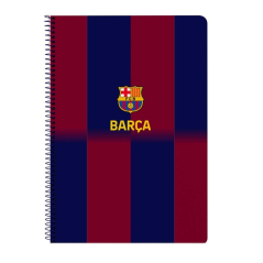 cahier à spirale FC Barcelone rouge