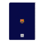 Cahier spirale FC Barcelone A4 80 feuilles quadrillé rouge bleu Cahier spirale FC Barcelone A4 80 feuilles quadrillé rouge bleu