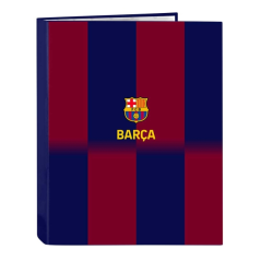 classeur rouge bleu FC Barcelone
