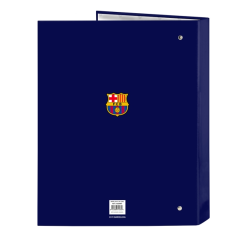 Classeur 4 anneaux FC Barcelone folio rouge et bleu 40 mm