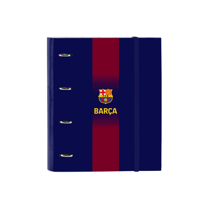Classeur 4 anneaux FC Barcelone A4 100 feuilles rouge bleu Classeur 4 anneaux FC Barcelone A4 100 feuilles rouge bleu