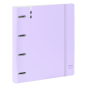 Classeur 4 anneaux Safta A4 35 mm lavande