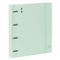 Classeur 4 anneaux Safta A4 35 mm vert pastel Classeur 4 anneaux Safta A4 35 mm vert pastel