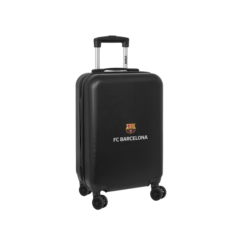 Valise cabine rigide FC Barcelone 20" noire à roulettes Valise cabine rigide FC Barcelone 20" noire à roulettes