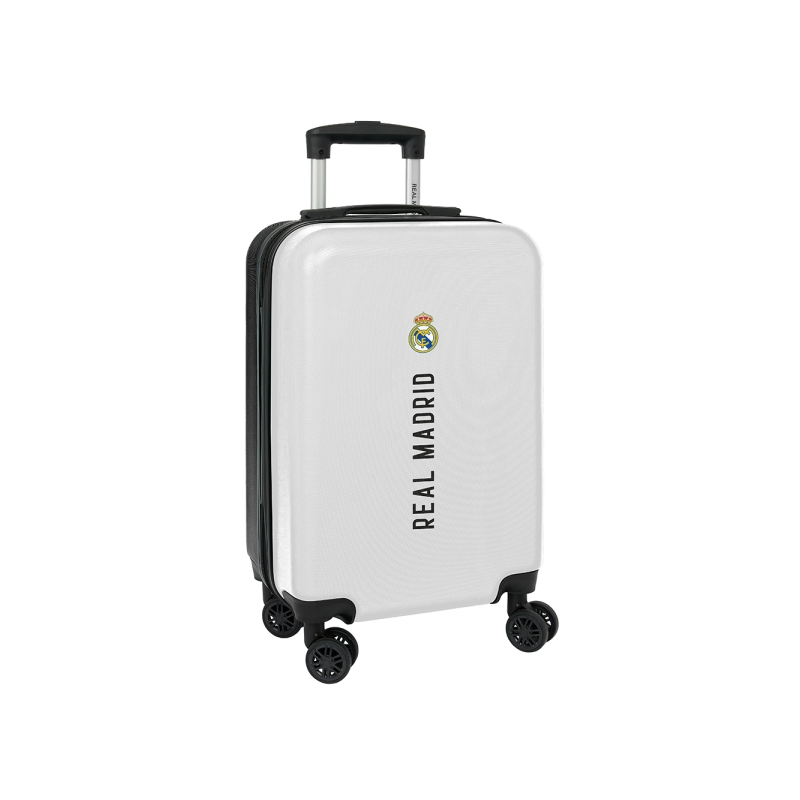Valise à roulettes Real Madrid 20" noir/blanc 4 roues Valise à roulettes Real Madrid 20" noir/blanc 4 roues