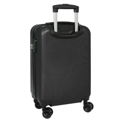 Valise à roulettes Real Madrid 20" noir/blanc 4 roues