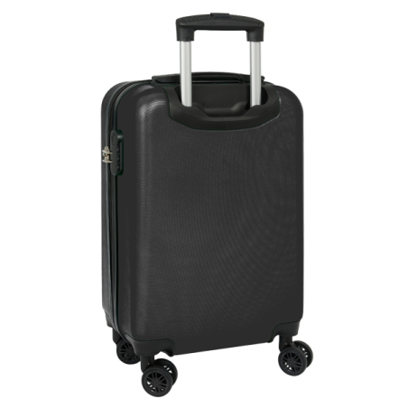Valise à roulettes Real Madrid 20" noir/blanc 4 roues
