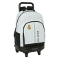 Sac à dos Real Madrid 24/25 avec trolley intégré noir blanc Sac à dos Real Madrid 24/25 avec trolley intégré noir blanc