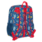 Sac à dos Safta Cars Racing bleu 33x42x14 cm adaptable chariot Sac à dos Safta Cars Racing bleu 33x42x14 cm adaptable chariot