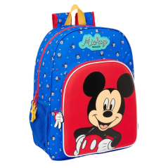 sac à dos bleu Mickey Mouse