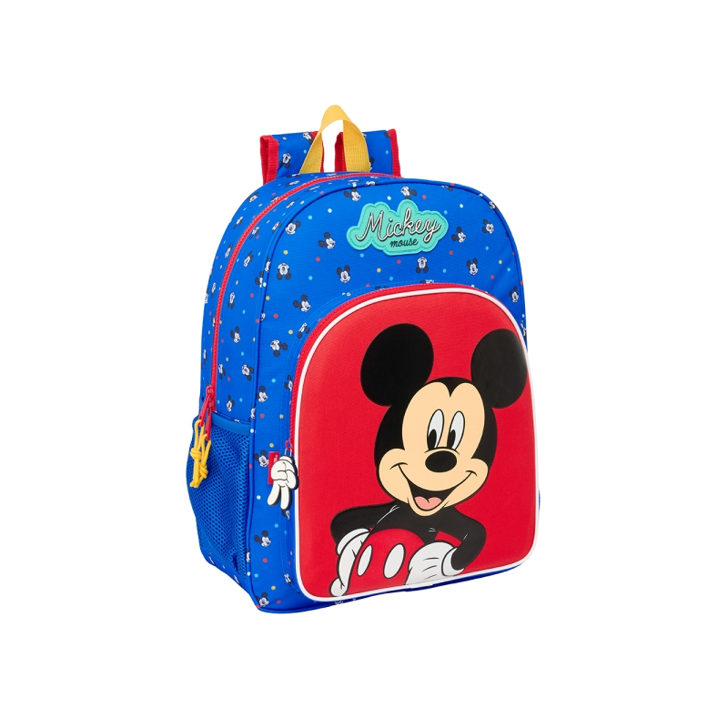 Sac à dos Mickey Mouse Safta bleu 33x42x14 cm compatible trolley Sac à dos Mickey Mouse Safta bleu 33x42x14 cm compatible trolley