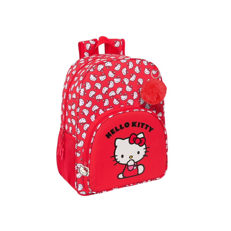 Sac à dos enfant Hello Kitty Iconic rouge 33x42x14 cm