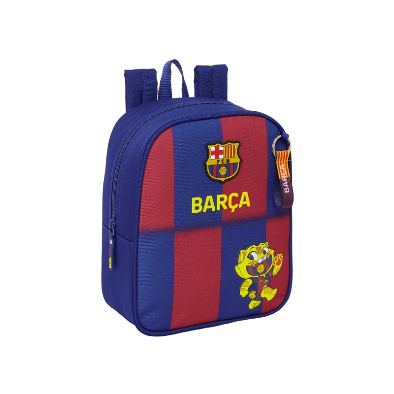 Sac à dos FCBarcelona 6L rouge bleu pour garderie 22x20 cm Sac à dos FCBarcelona 6L rouge bleu pour garderie 22x20 cm