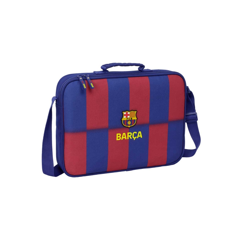 Sacoche zippée FC Barcelone 6L rouge bleu 38x28x6 cm Sacoche zippée FC Barcelone 6L rouge bleu 38x28x6 cm