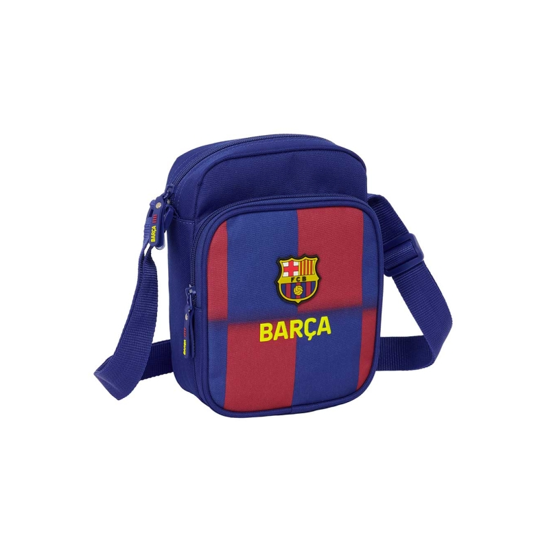 Sac bandoulière FC Barcelone 2L rouge bleu 16x22x6 cm Sac bandoulière FC Barcelone 2L rouge bleu 16x22x6 cm