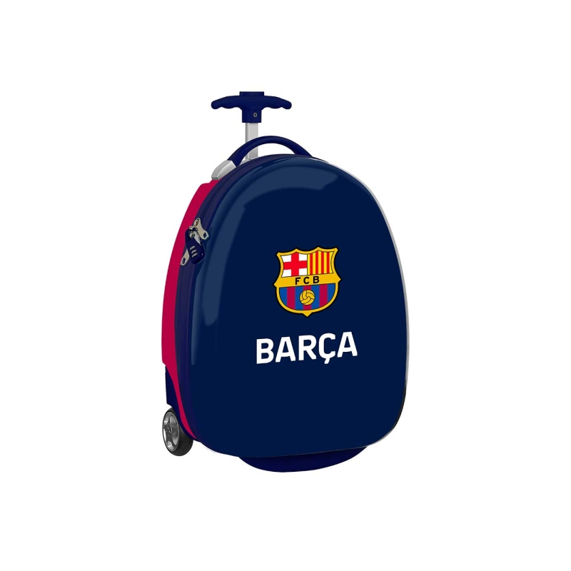 Valise à roulettes enfant FCBarcelona 16" rigide 27,7L rouge bleu Valise à roulettes enfant FCBarcelona 16" rigide 27,7L rouge bleu