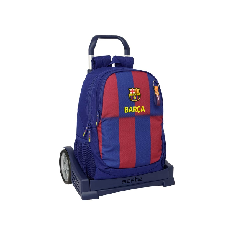 Sac à dos FC Barcelone 22,5L avec trolley intégré rouge bleu Sac à dos FC Barcelone 22,5L avec trolley intégré rouge bleu