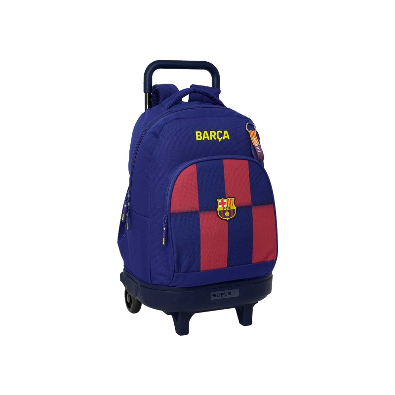 Sac à dos trolley compact Real Madrid rouge et bleu Safta
