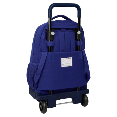 Sac à dos trolley compact Real Madrid rouge et bleu Safta