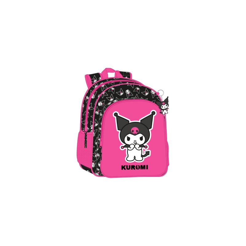 Sac à dos enfant Kuromi Safta fuchsia 33x42x14 cm Sac à dos enfant Kuromi Safta fuchsia 33x42x14 cm