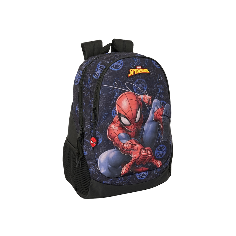 Sac à dos Spider-Man Attack noir 32x44x16 cm poignée Sac à dos Spider-Man Attack noir 32x44x16 cm poignée