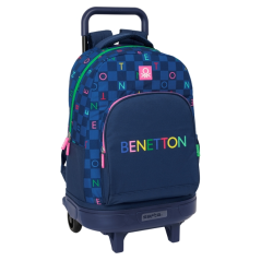 sac à dos bleu trolley