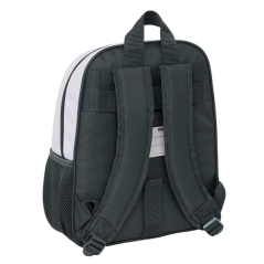 Sac à dos pour enfant Real Madrid 10 L noir et blanc 28 x 34 x 10 cm