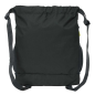 Sac à dos Real Madrid 21,93 L noir et blanc, poches zippées