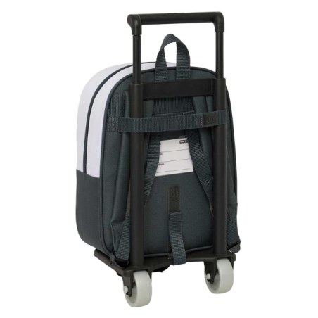 Sac à dos trolley Real Madrid 6L noir/blanc déhoussable