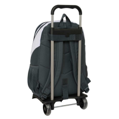 Sac à dos trolley Real Madrid 22,5L noir/blanc amovible