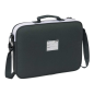 Sacoche zippée Real Madrid 6L noir et blanc 38x28x6 cm Sacoche zippée Real Madrid 6L noir et blanc 38x28x6 cm