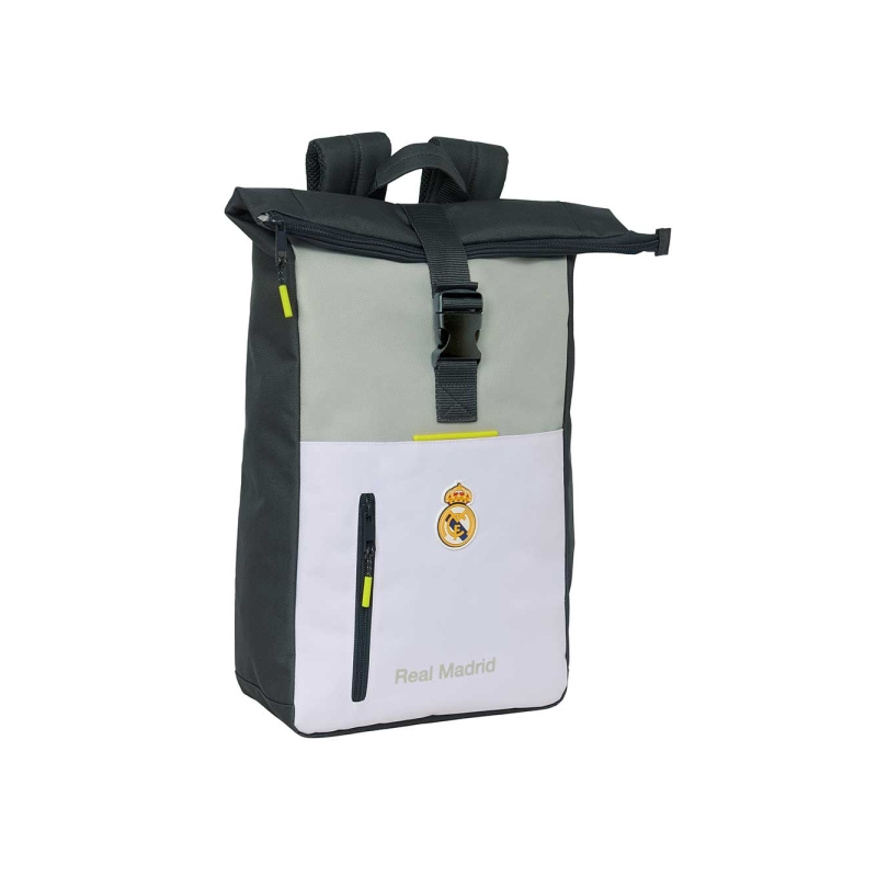 Sac à dos Real Madrid 15,3L pour PC 15,6" noir blanc Sac à dos Real Madrid 15,3L pour PC 15,6" noir blanc