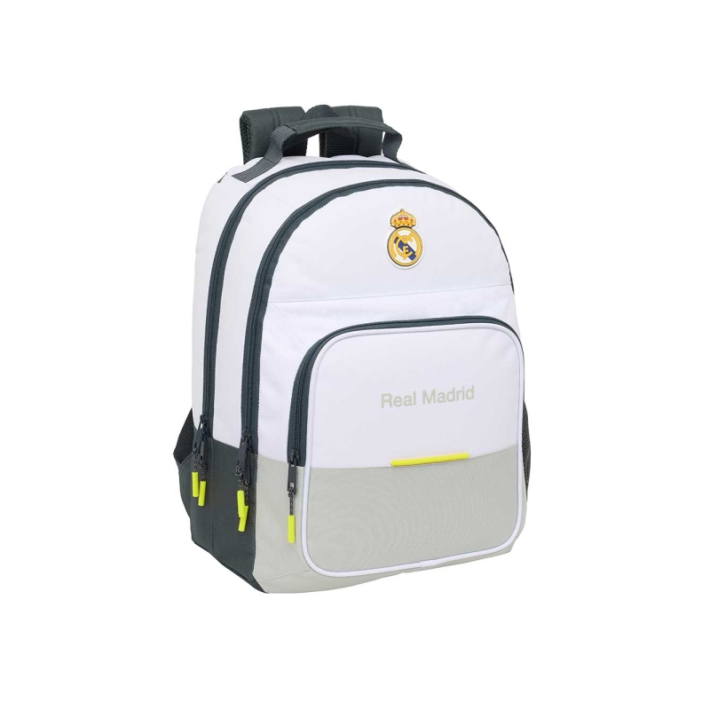 Sac à dos école Real Madrid 21,5L noir/blanc 32x42x16 cm Sac à dos école Real Madrid 21,5L noir/blanc 32x42x16 cm