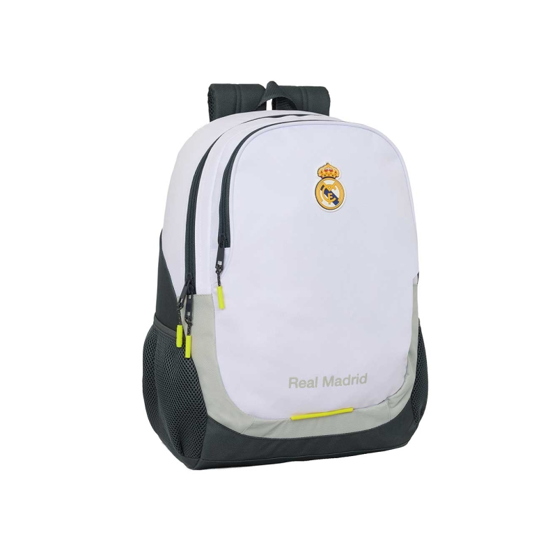 Sac à dos école Real Madrid 23L noir/blanc 32x44x16 cm