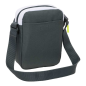 Sac bandoulière Real Madrid 2L noir blanc 16x22x6 cm