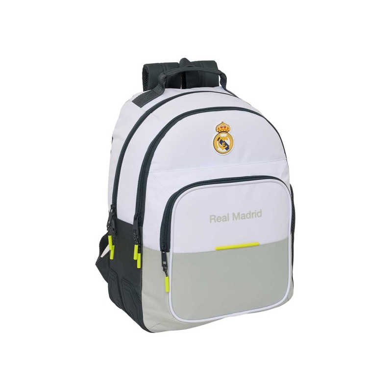 Sac à dos école Real Madrid 20L noir/blanc 32x42x15 cm Sac à dos école Real Madrid 20L noir/blanc 32x42x15 cm
