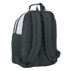 Sac à dos école Real Madrid 20L noir/blanc 32x42x15 cm