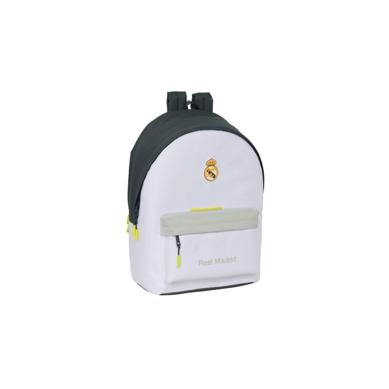 Sac à dos antivol Real Madrid 15,6" USB noir/blanc Sac à dos antivol Real Madrid 15,6" USB noir/blanc