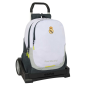 Sac à dos Real Madrid 22,5L trolley intégré noir blanc