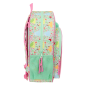Sac à dos Princesses Disney vert, 33 x 42 x 14 cm, adaptable à une valise